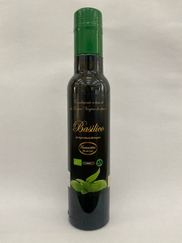 Condimento al Basilico a base di olio extravergine di oliva