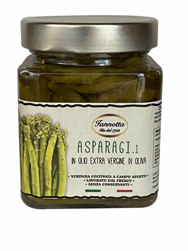 Asparagi verdure del Lazio in olio extra vergine di oliva