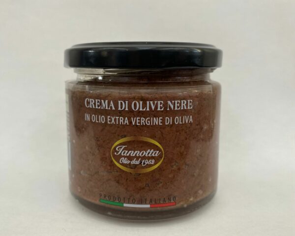 Crema di Olive Nere in olio extra vergine di oliva