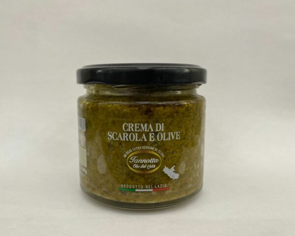 Crema di Scarola e Olive in olio extra vergine di oliva