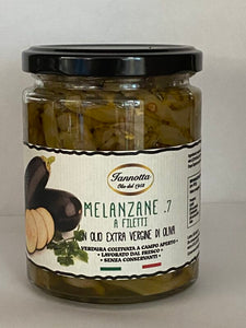 Melanzane a Filetti in olio extra vergine di oliva