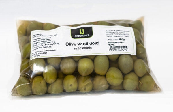 Box Olive Verdi Dolci in Salamoia 800gr