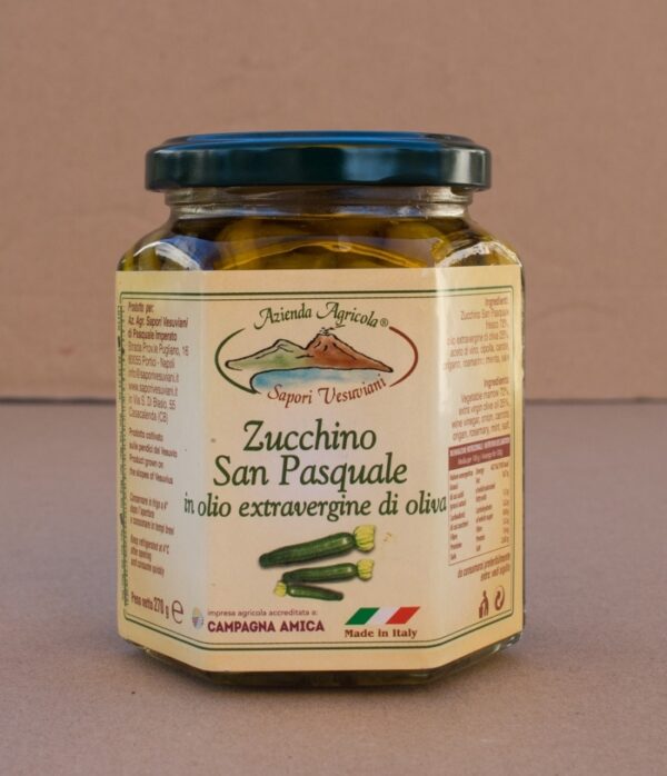 Box sapori vesuviani 18 pz di sott’oli in olio extra vergine di oliva (zucchino San Pasquale)